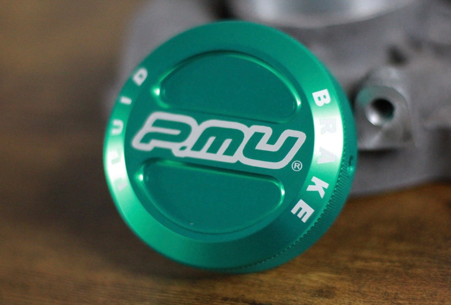 Project Mu Brake Master Cylinder Cap Cover - Green ACC-TC18