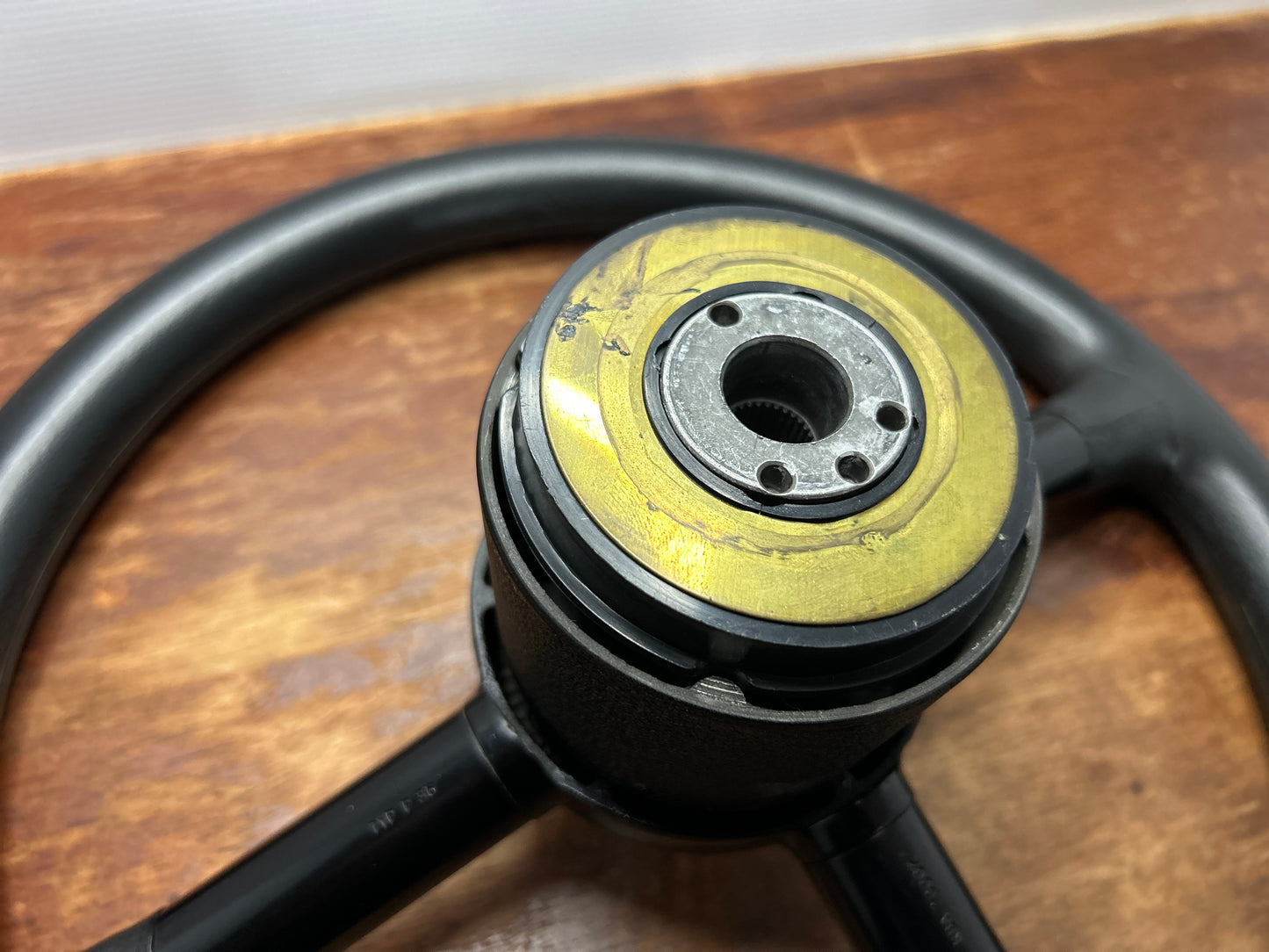 Momo Design By F.A Porsche Leather Steering Wheel - Black