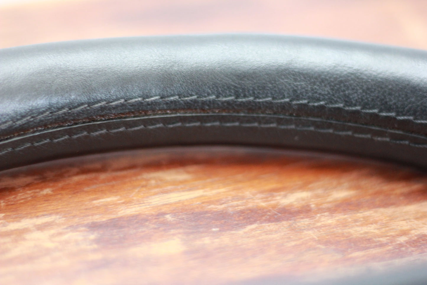 MOMO Ghibli 3 360mm Steering Wheel & Horn Pad - Black/Leather