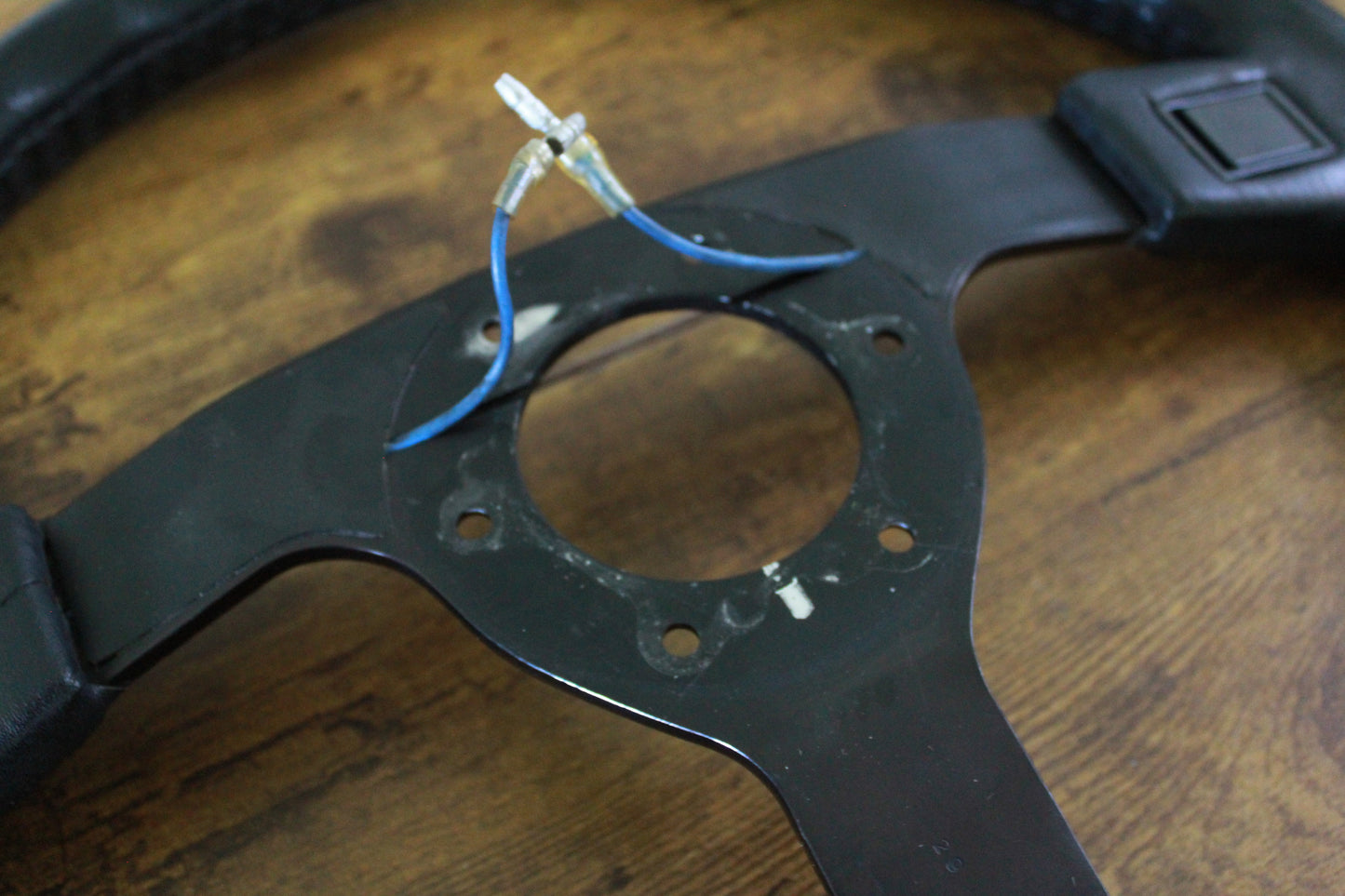 Genuine Nismo 365A Leather Steering Wheel - Black