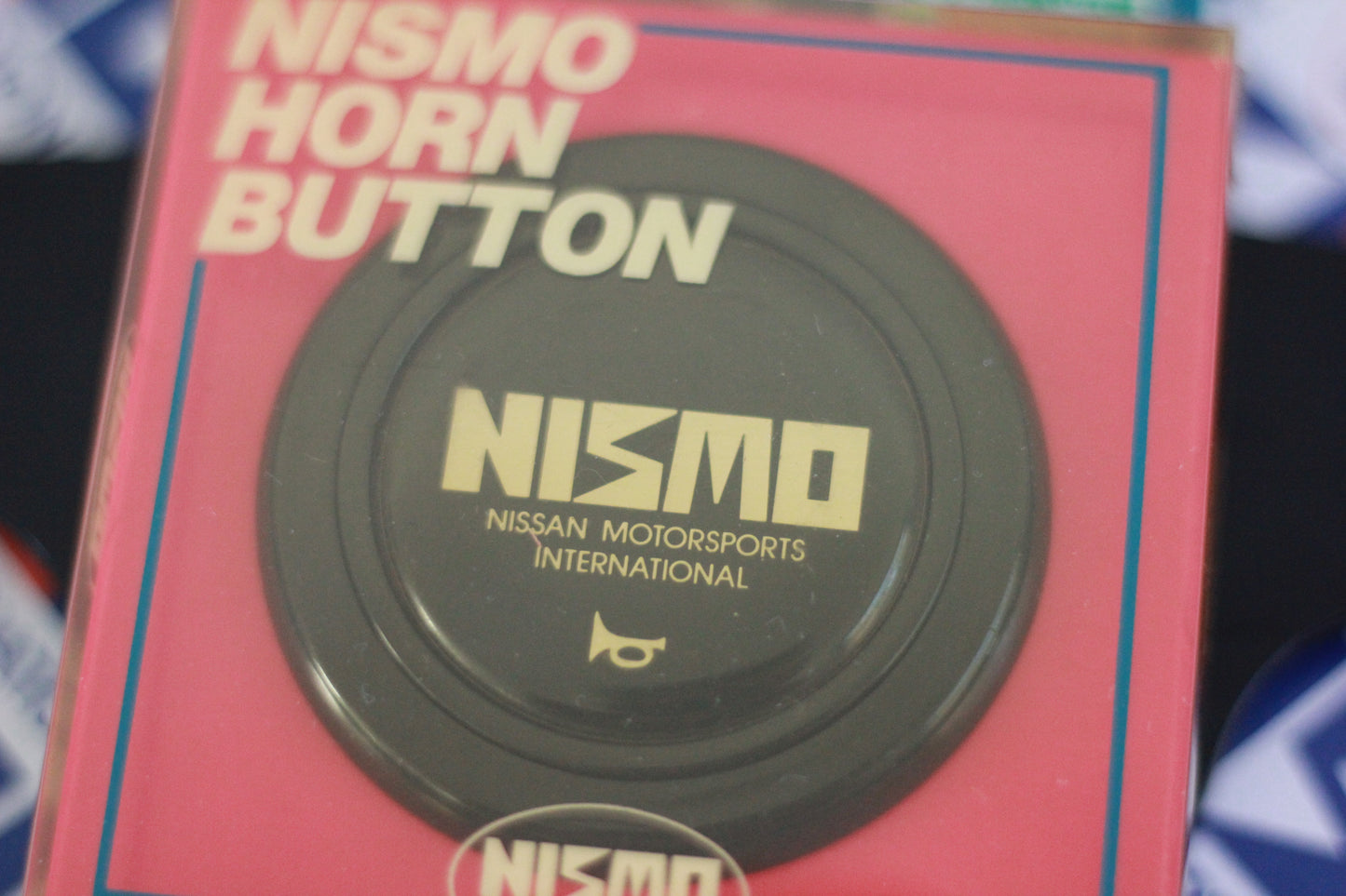 Genuine Nismo 365A Leather Steering Wheel & Horn Button - Black