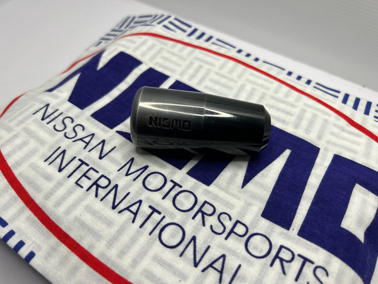 Nismo Old Logo Alloy Shift Knob M10 x 1.25 - Anodised Grey