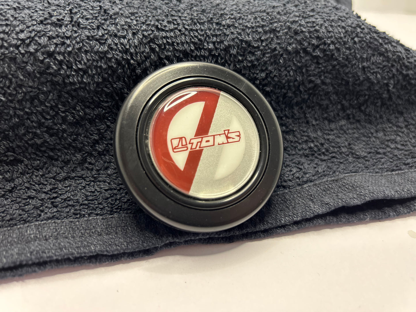 TOM’s Engineering for Toyota Horn Button - White / Red