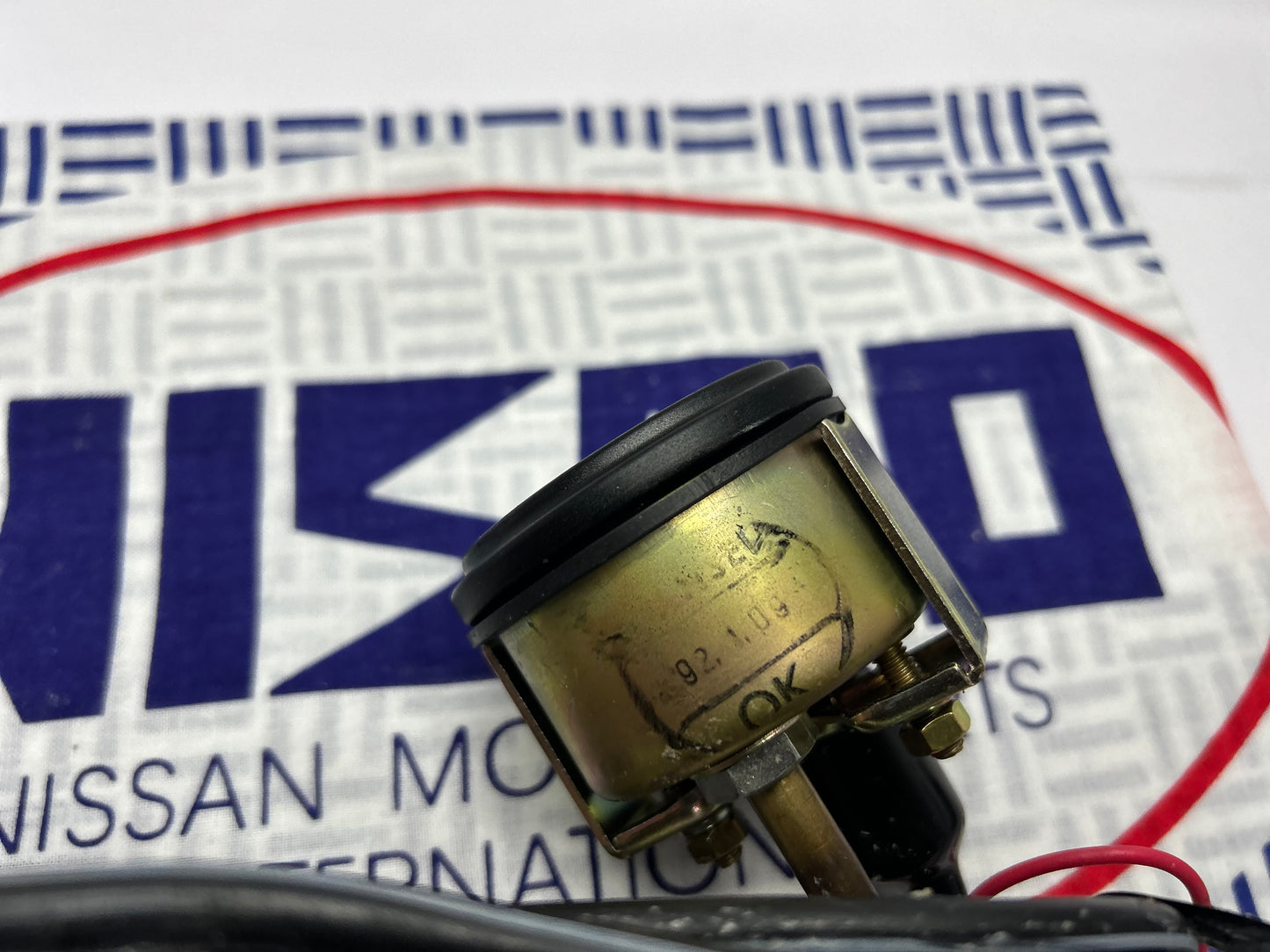 Nismo Old Logo 52mm Water Temperature Gauge - Purple Face
