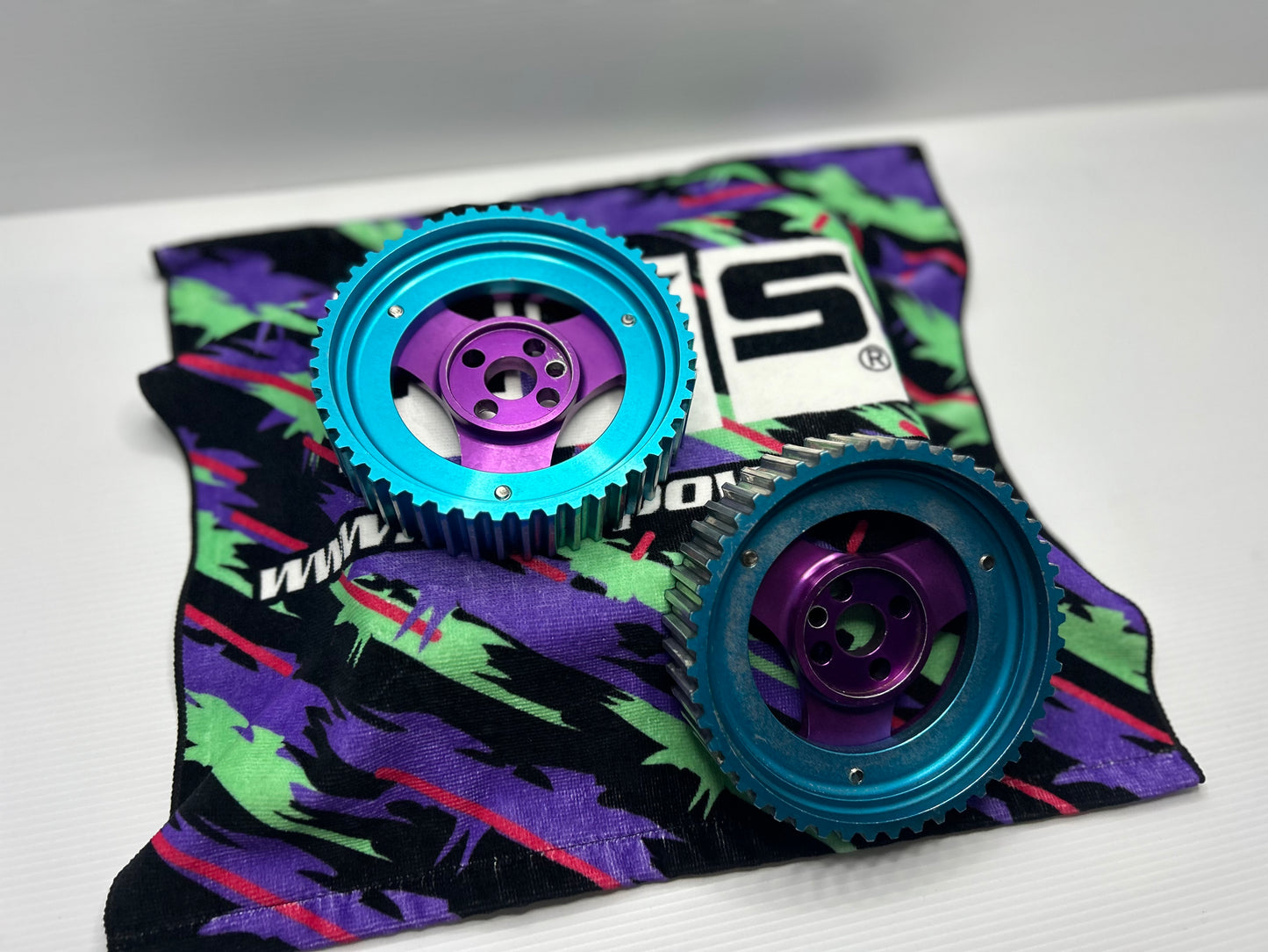 HKS Cam Gears suit Nissan Skyline RB20 RB26 - Purple / Blue