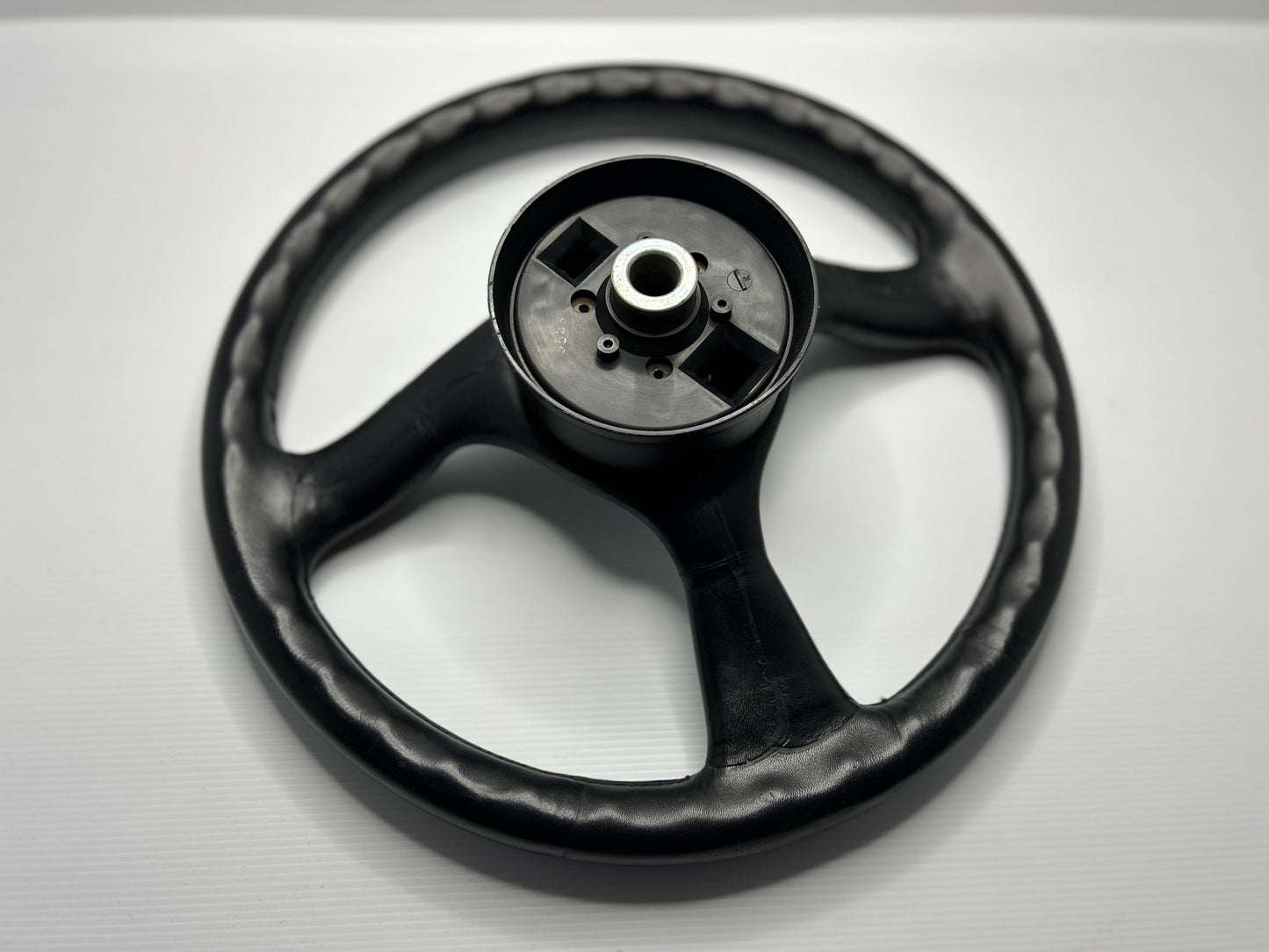 Nissan Skyline R32 GT-R Series 1 Leather Steering Wheel - Black