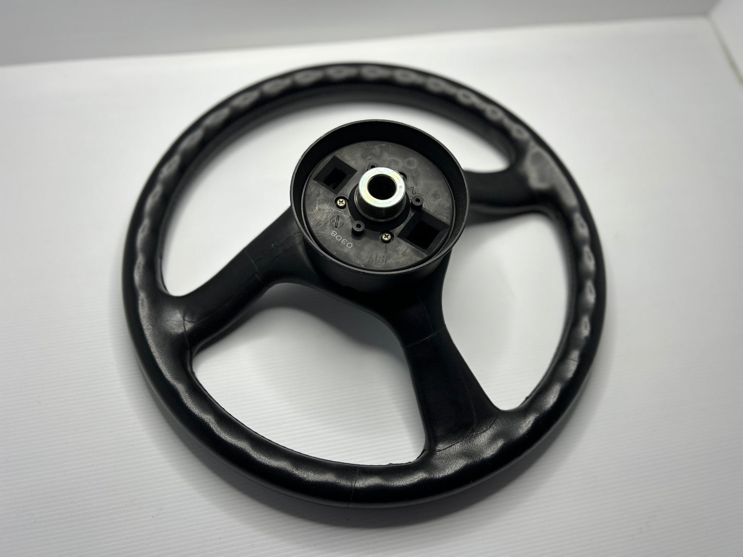 Nissan Skyline R32 GT-R Series 1 Leather Steering Wheel - Black