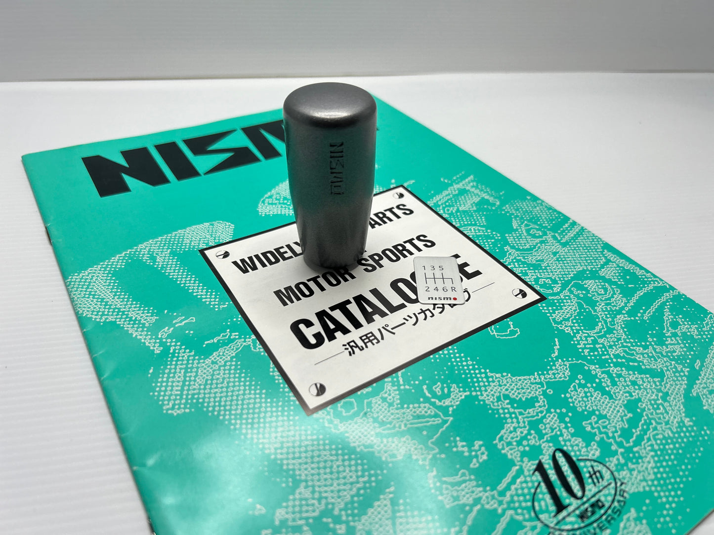 Nismo Old Logo Alloy Shift Knob M10 x 1.25 - Grey