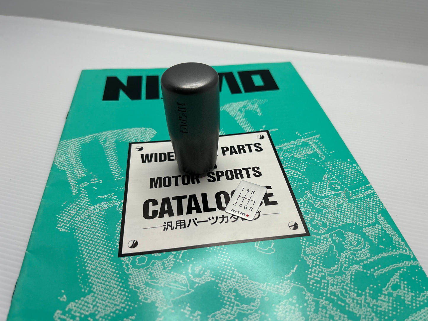 Nismo Old Logo Alloy Shift Knob M10 x 1.25 - Grey