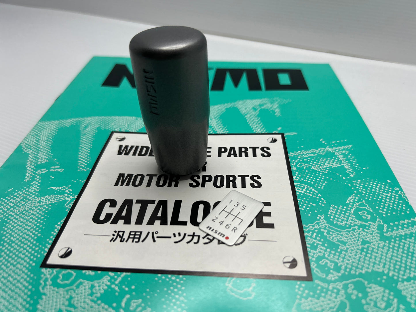 Nismo Old Logo Alloy Shift Knob M10 x 1.25 - Grey