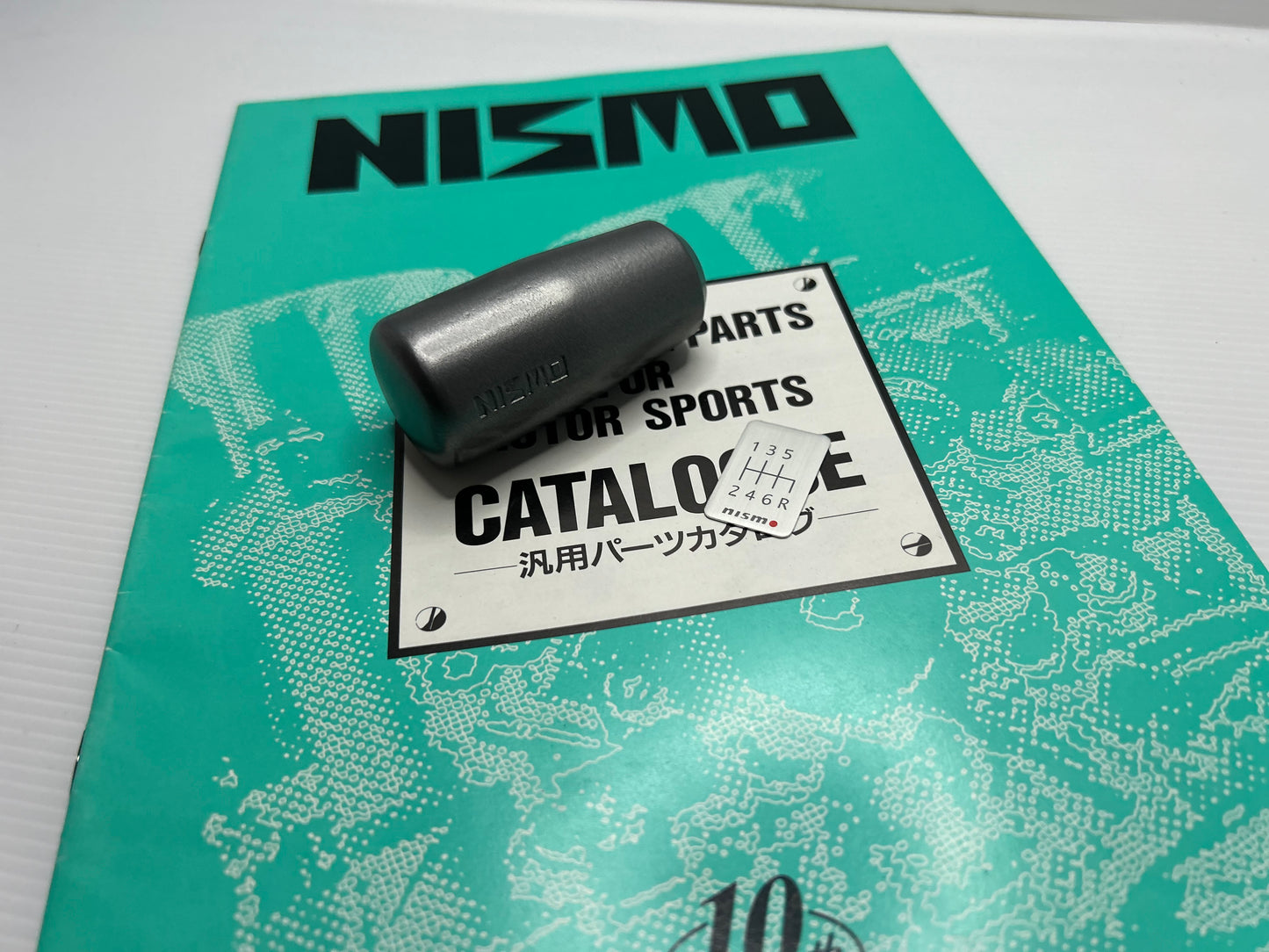 Nismo Old Logo Alloy Shift Knob M10 x 1.25 - Grey