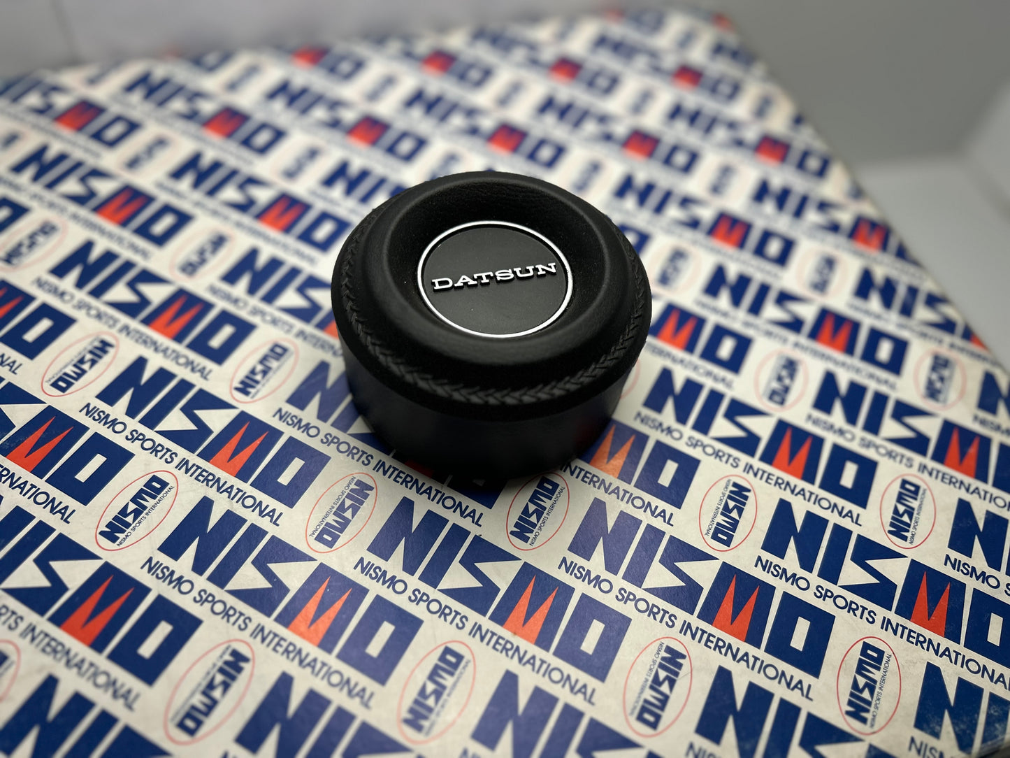 Genuine Datsun Horn Pad/Button - Black