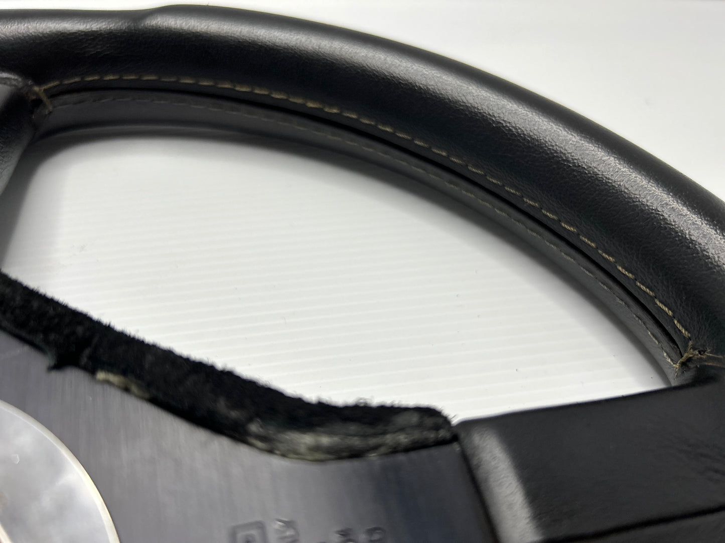 MOMO Ghibli 3 360mm Steering Wheel - Black/Leather