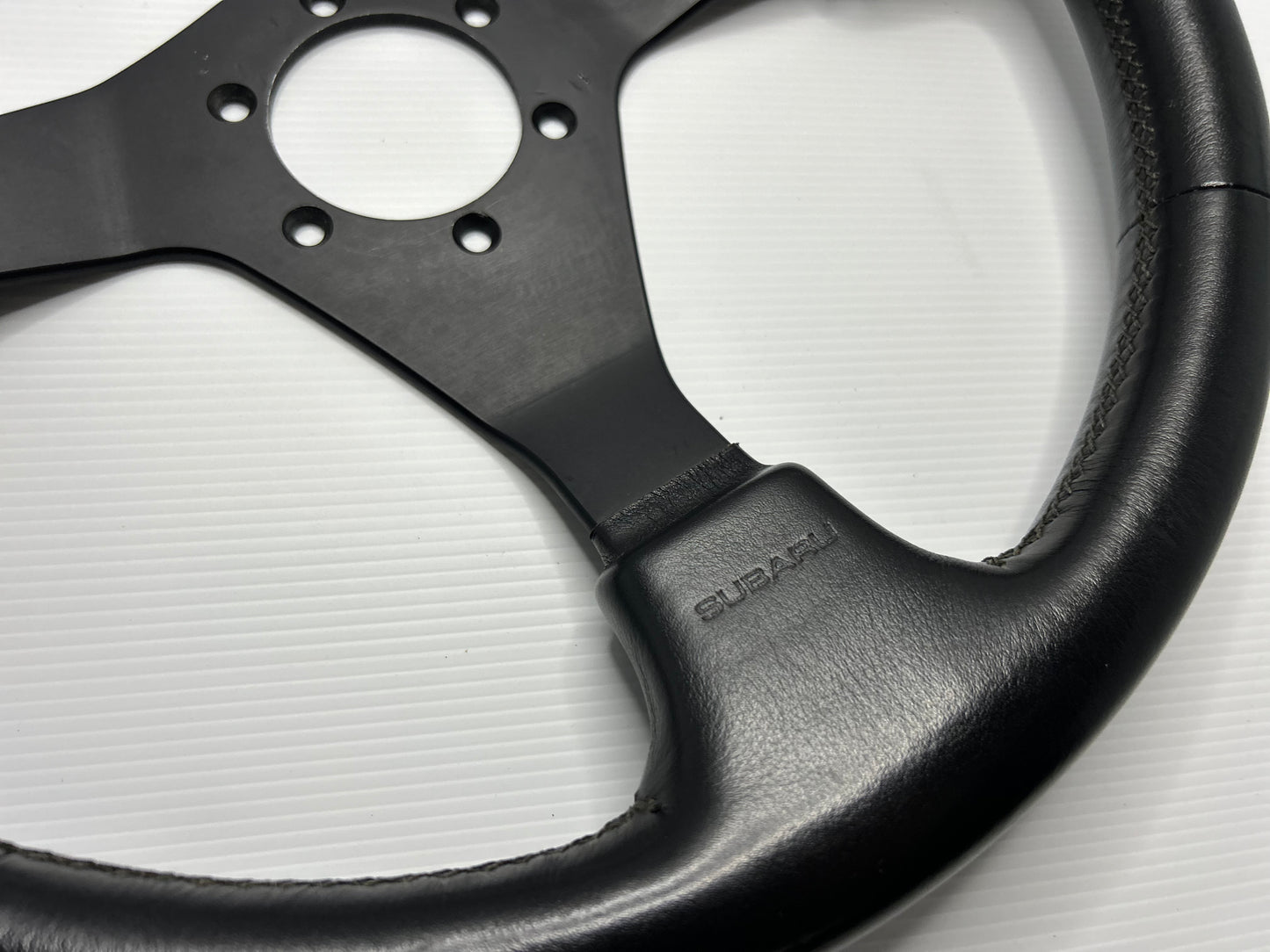 Subaru Impreza GC8 WRX Tyre RA Nardi Steering Wheel - Black