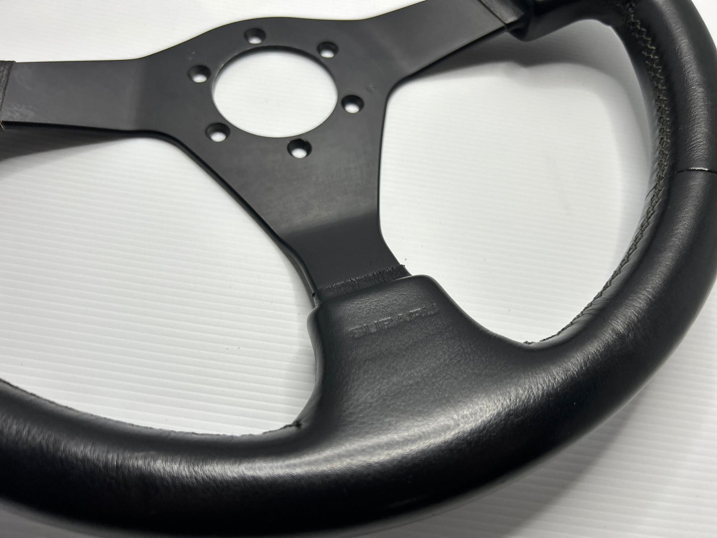 Subaru Impreza GC8 WRX Tyre RA Nardi Steering Wheel - Black