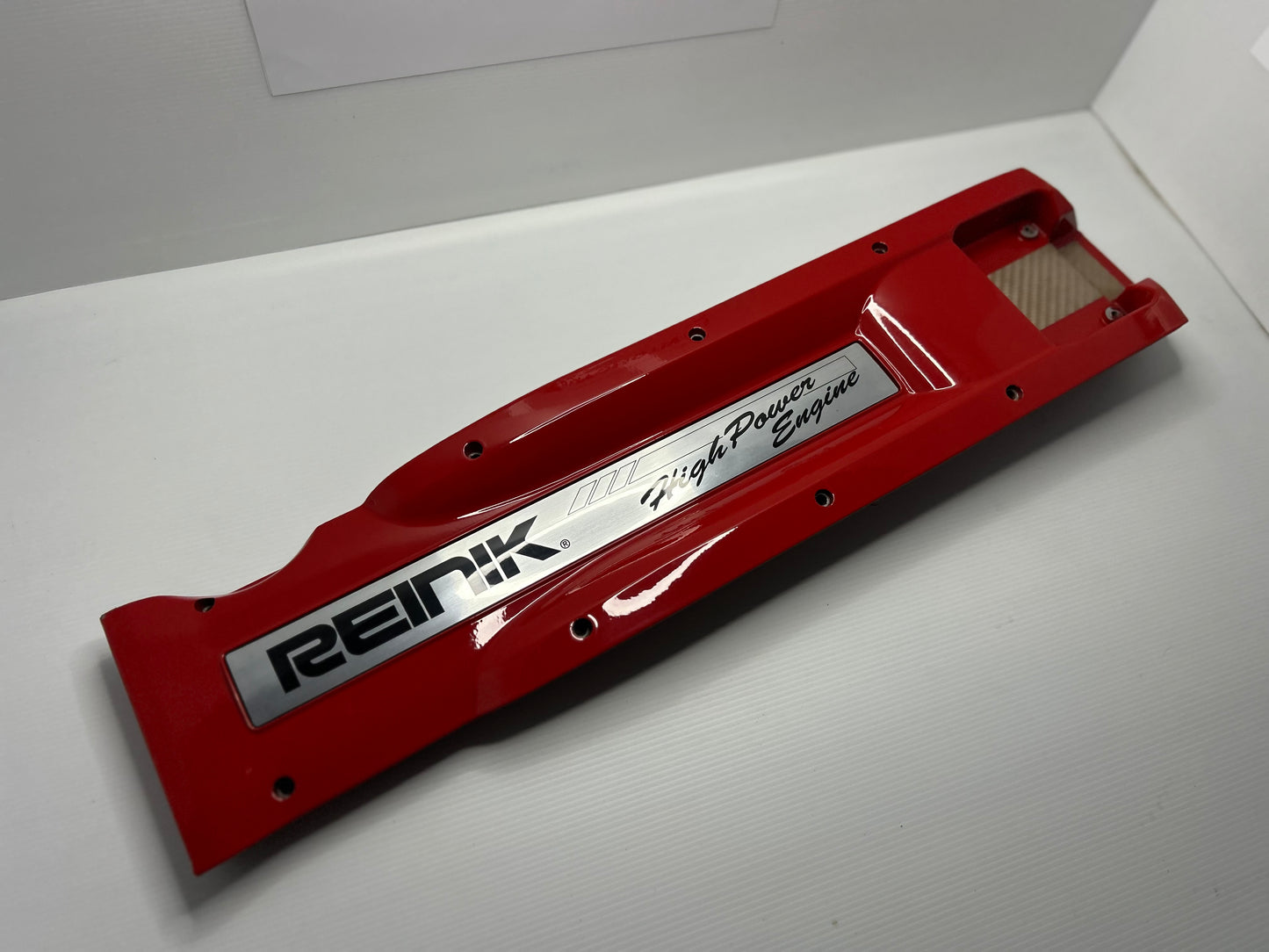 RB26dett Coil Cover With Reinik Ornament - Gloss Red