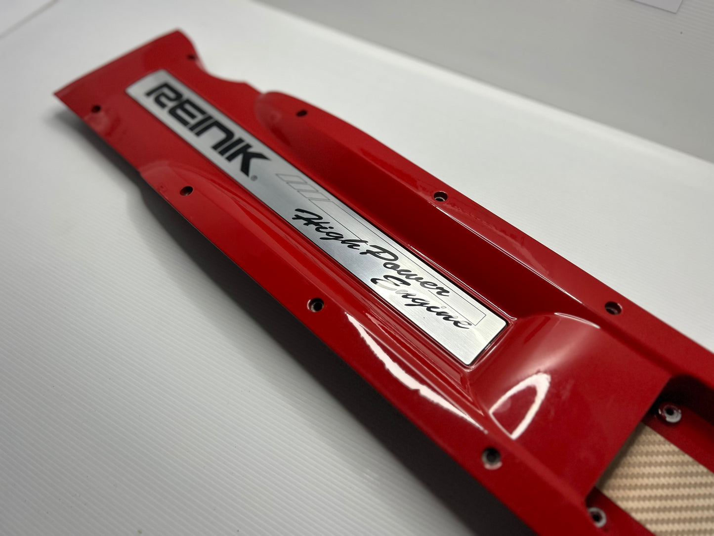 RB26dett Coil Cover With Reinik Ornament - Gloss Red