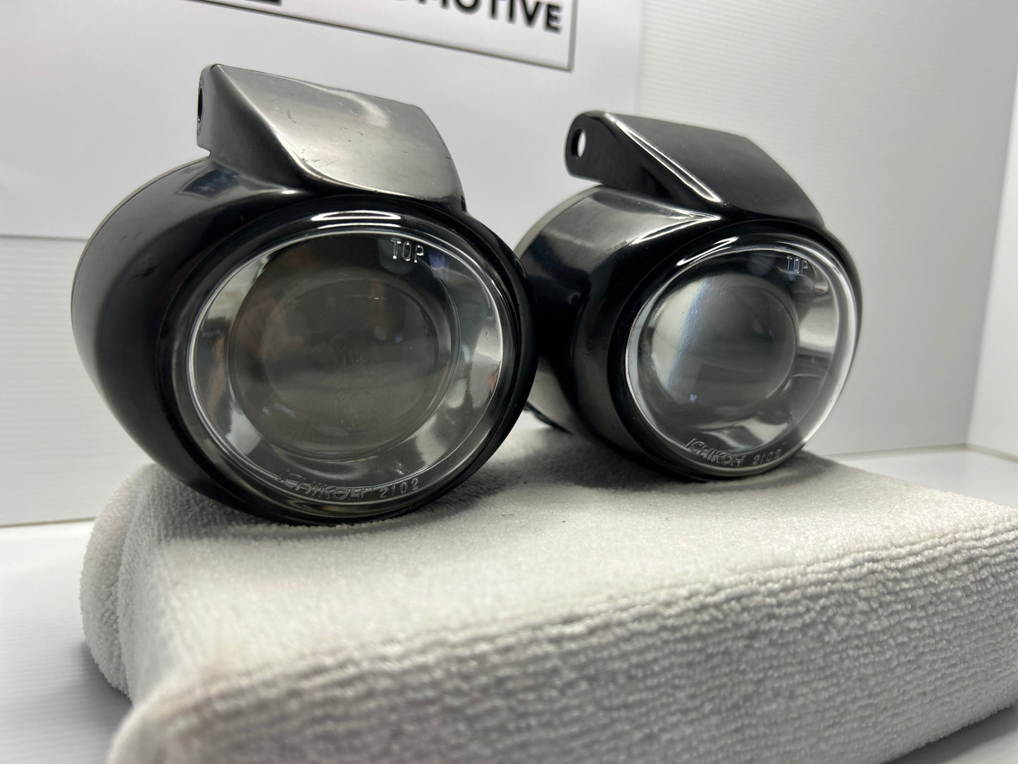 Genuine Option Fog Lights R32 GT-R 180sx S13 - Clear Lens