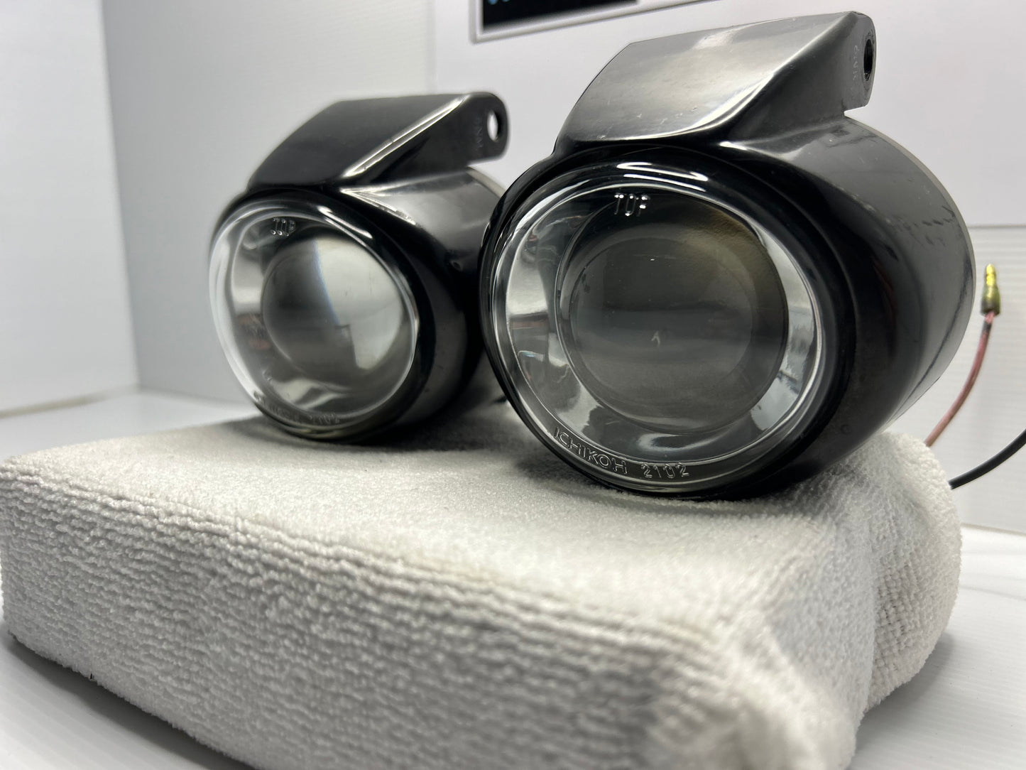 Genuine Option Fog Lights R32 GT-R 180sx S13 - Clear Lens