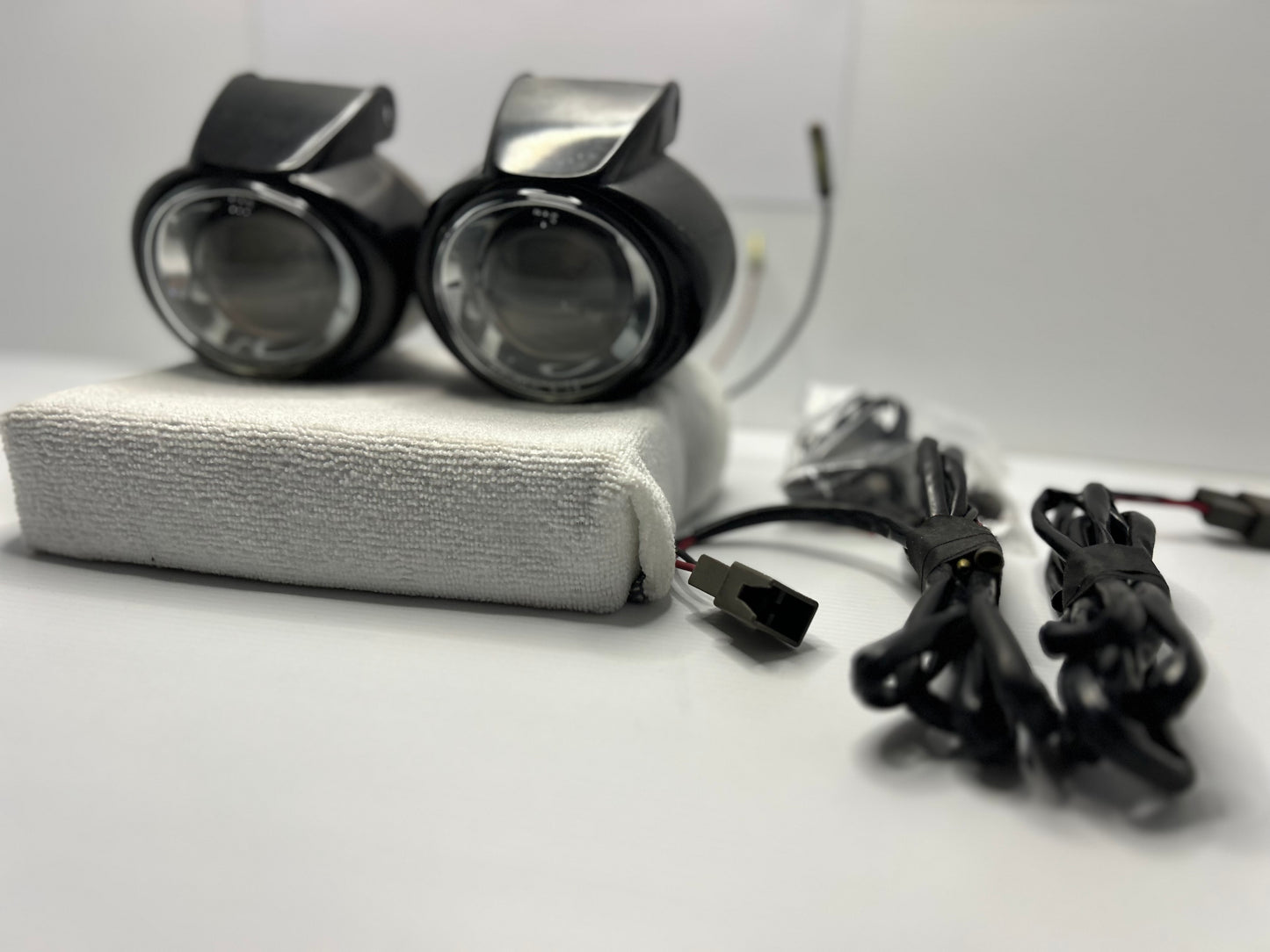 Genuine Option Fog Lights R32 GT-R 180sx S13 - Clear Lens