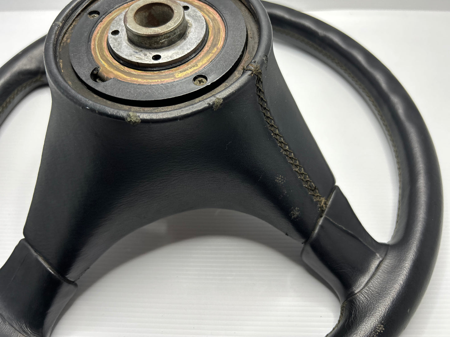 WRX GC8 Nardi Leather Steering Wheel - Black