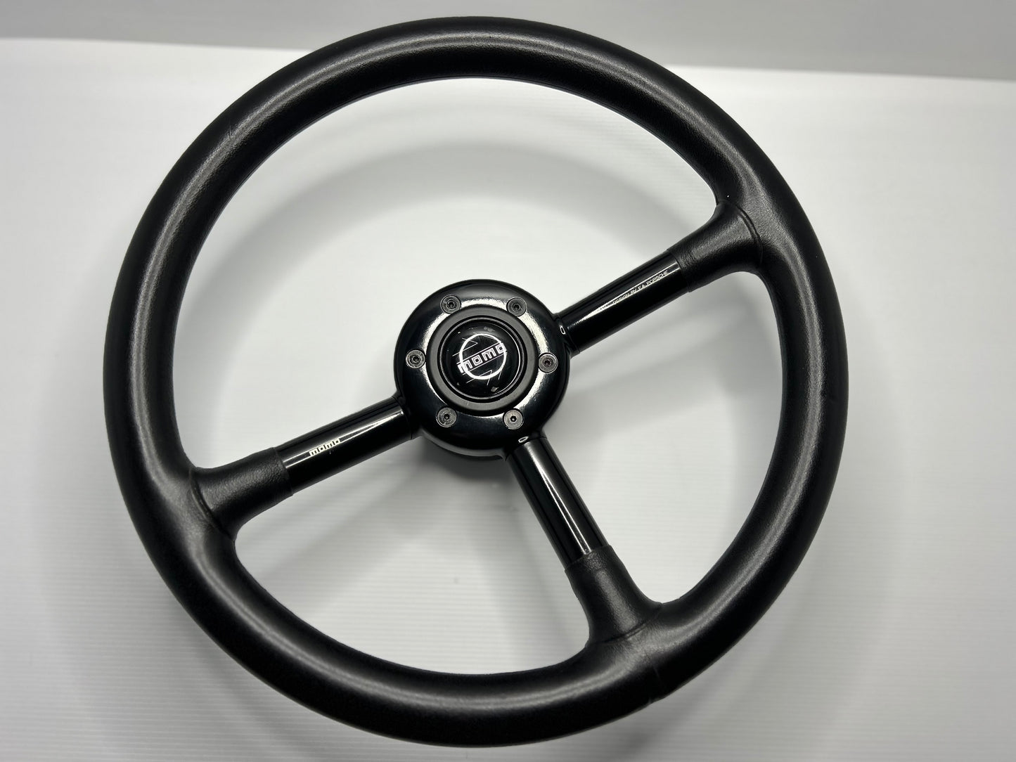 Momo Design By F.A Porsche Leather Steering Wheel - Black