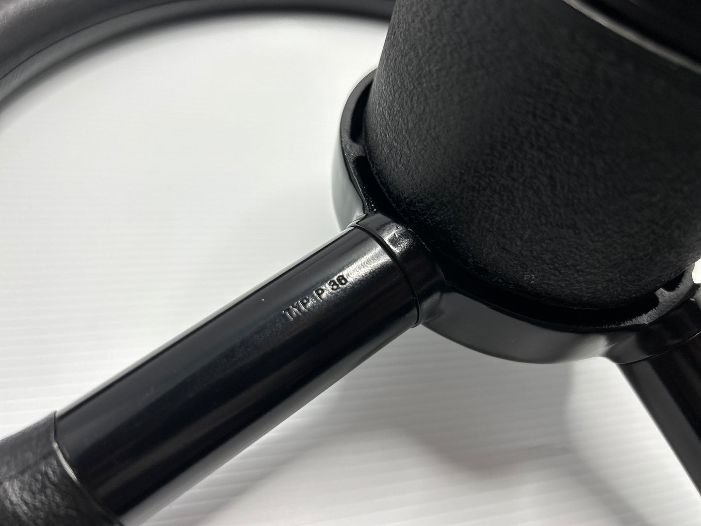 Momo Design By F.A Porsche Leather Steering Wheel - Black