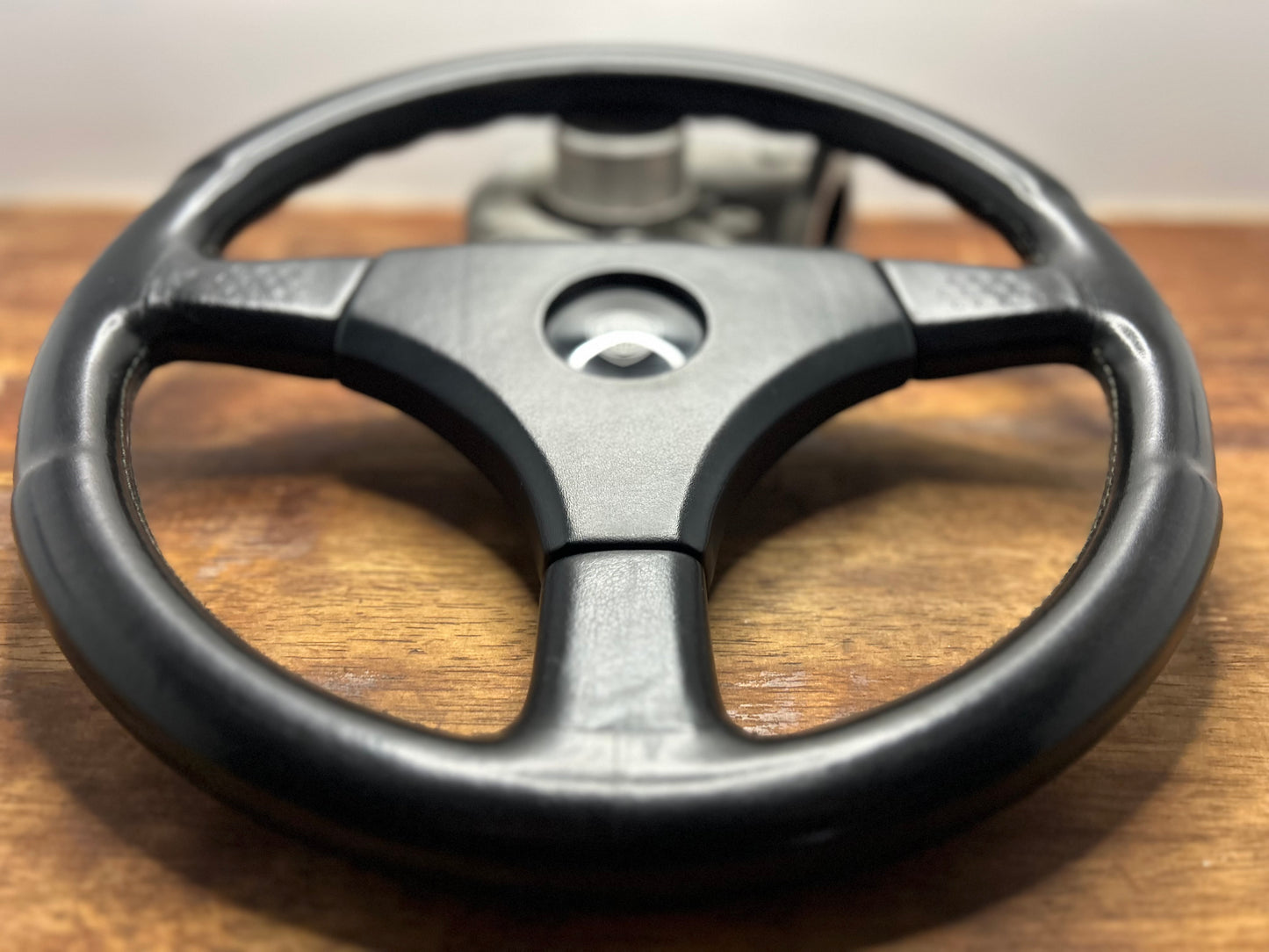 Lancia Delta HF Integrale Evoluzione MOMO Leather Steering Wheel - Black