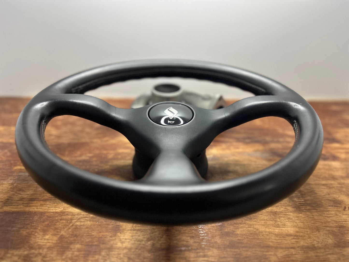 Nissan Skyline R32 GTS-T Series 1 Leather Steering Wheel - Black