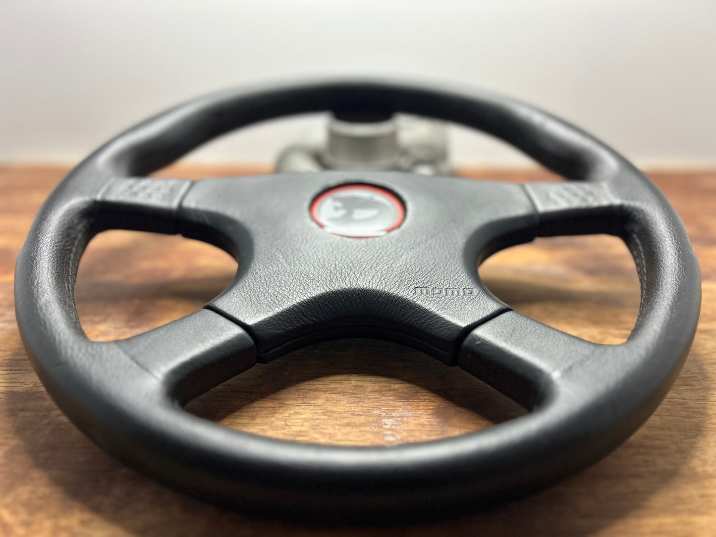 VN Group A Style Steering Wheel 360mm Momo Ghibli 4 Spoke - Black