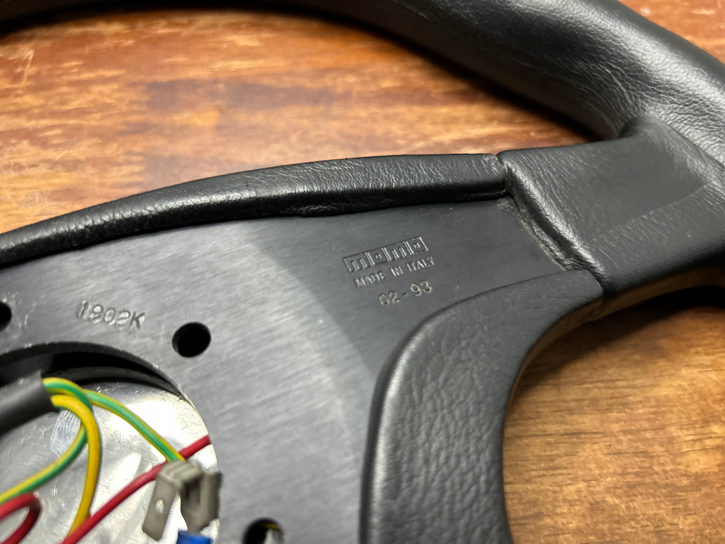 VN Group A Style Steering Wheel 360mm Momo Ghibli 4 Spoke - Black