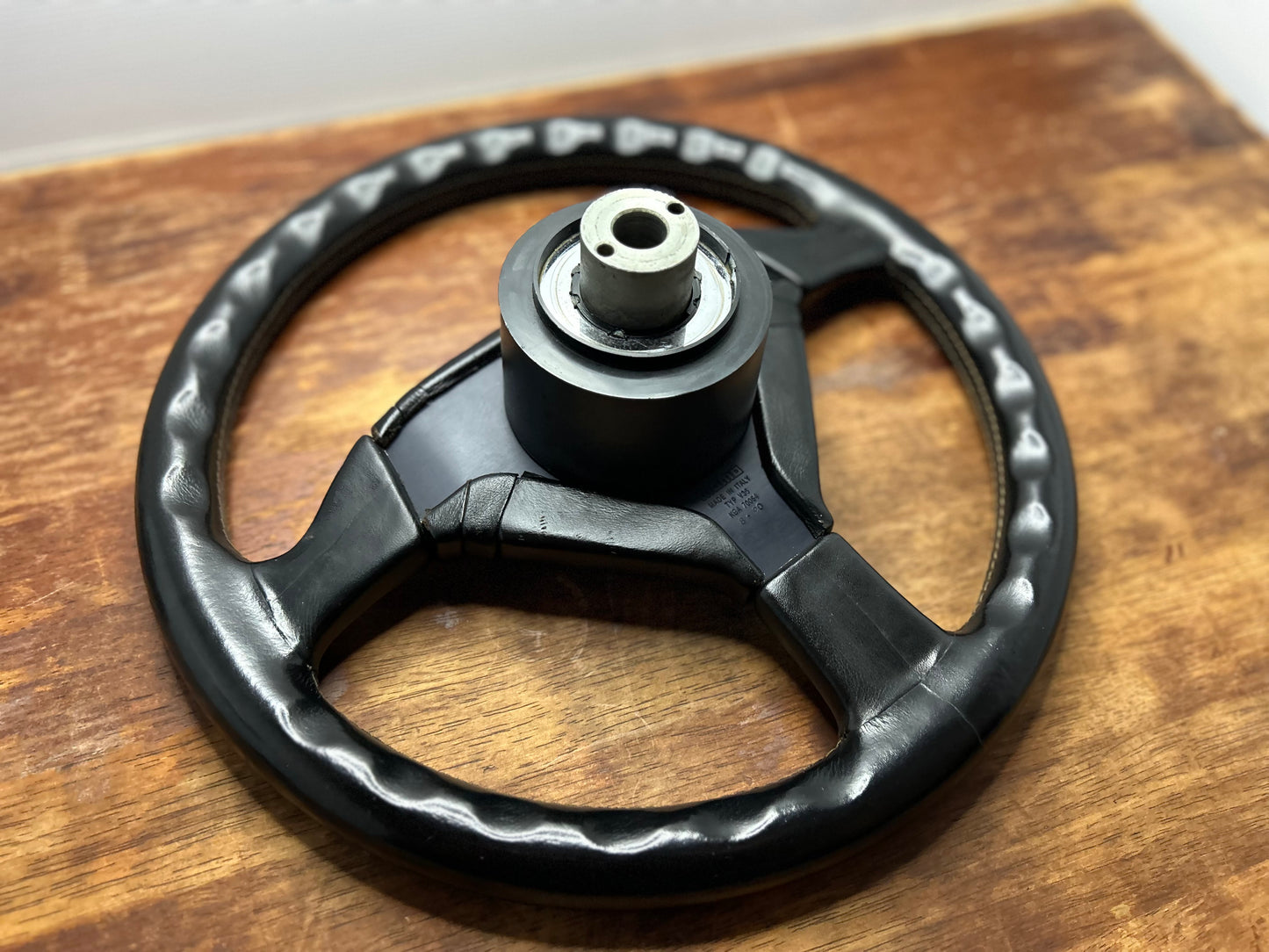 MOMO Irmscher Leather Steering Wheel 360mm - Black