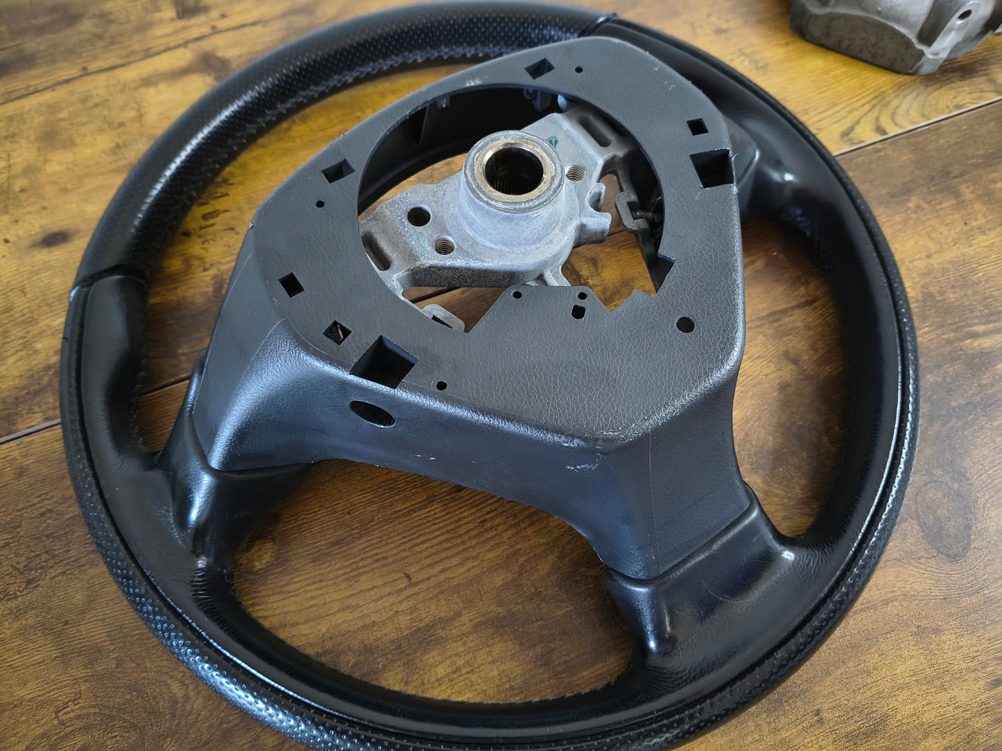 GDA / BL5 WRX MOMO Leather Steering Wheel - Black