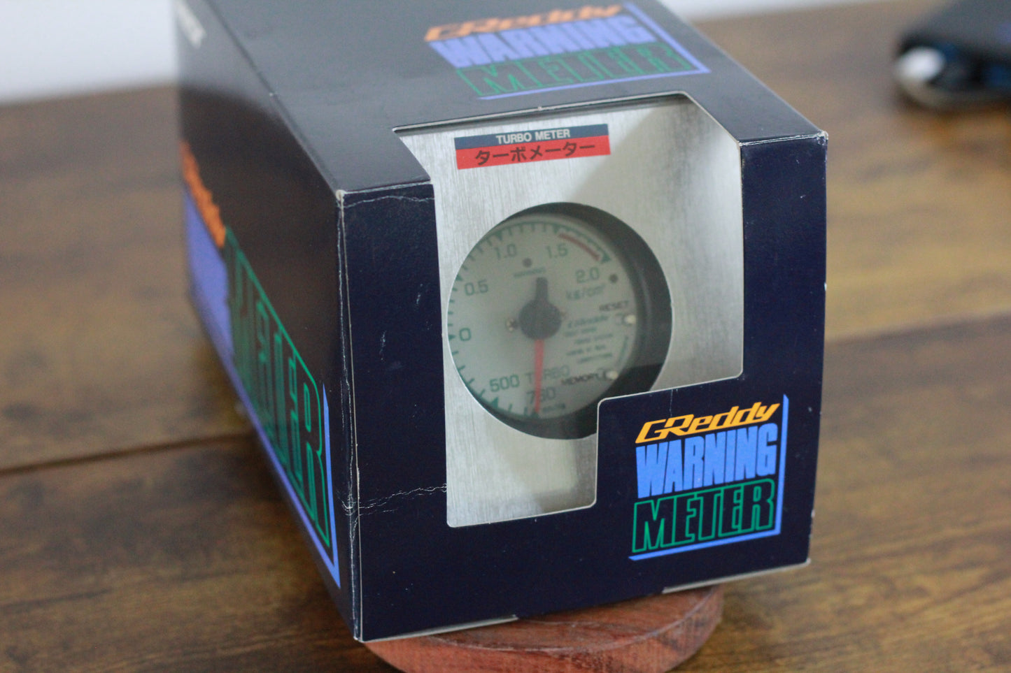 TRUST GREDDY 60mm Electronic Boost Gauge Kit - White Face