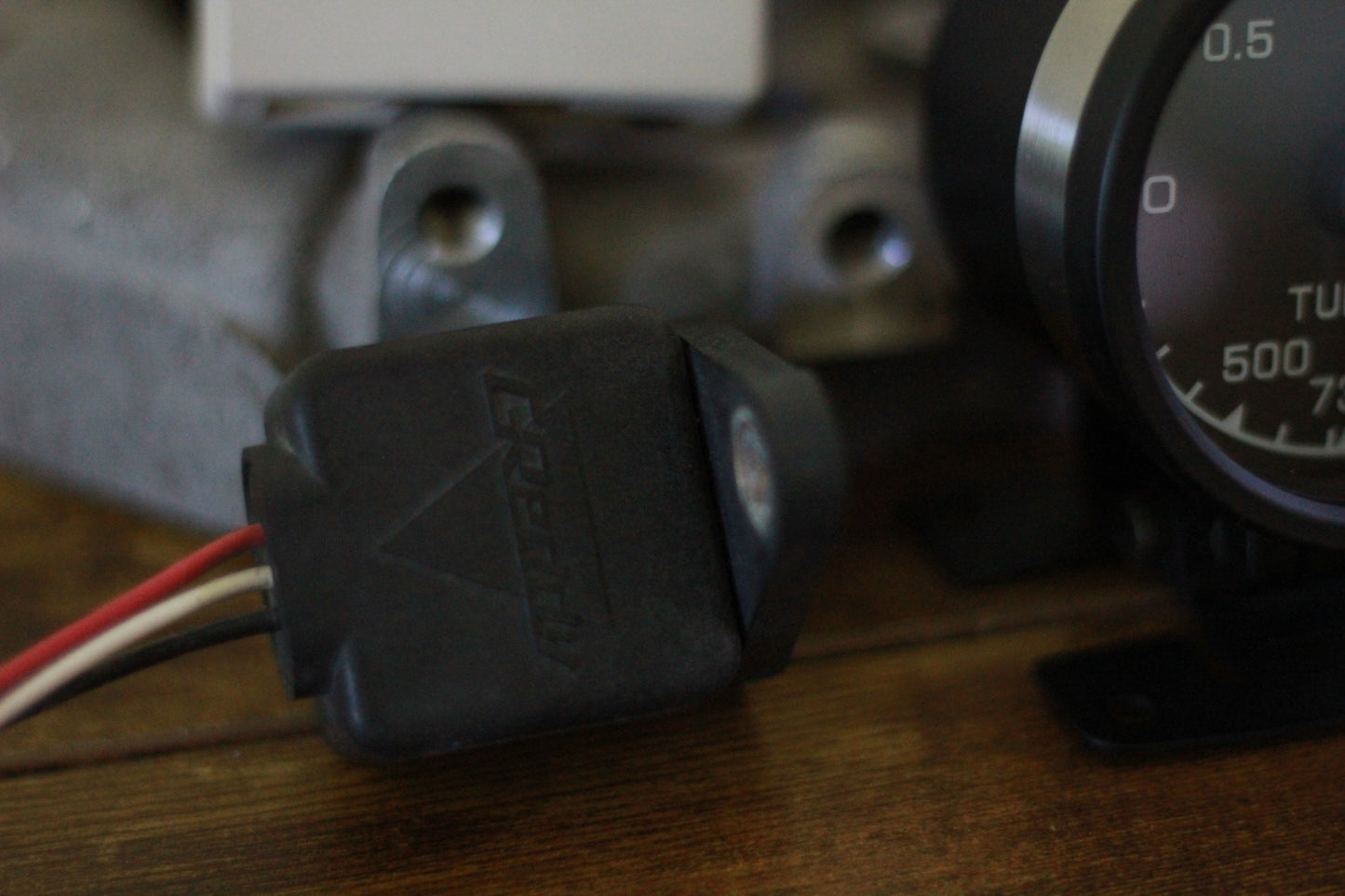 GREDDY DATA LINK 60mm Electronic Boost Gauge Kit - Black Face