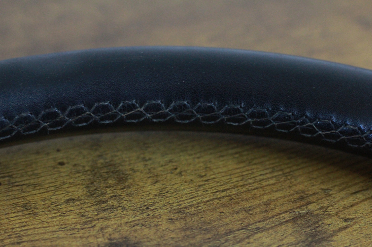 Italvolanti Leather Steering Wheel 350mm - Black / HSV