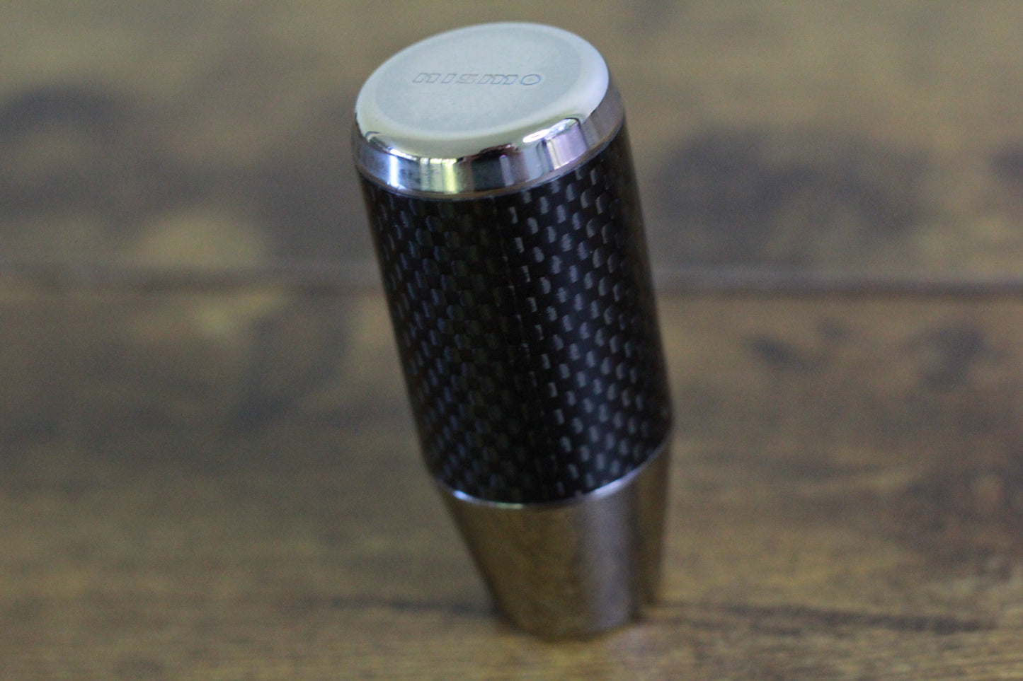 Nismo Mid Logo Shift Knob M10 x 1.25 - Carbon