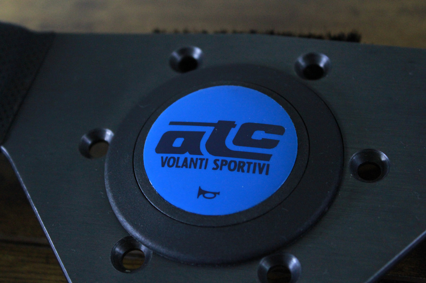 ATC Sprint Perforated Leather Steering Wheel 350mm - Black