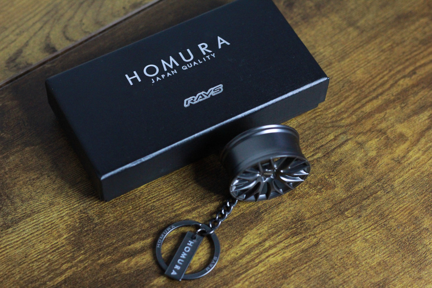 Rays Wheels Homura Key Holder Ring Chain - Wheel