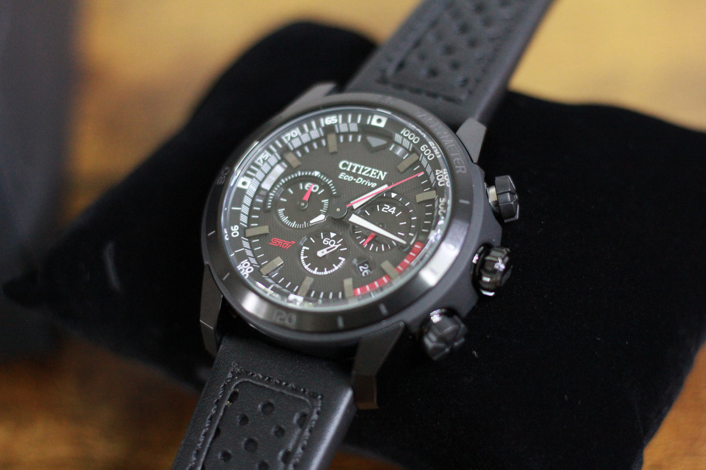 Citizen Eco-Drive X Subaru STi Sports Chronograph 2026 Limited Edition STSG26100010
