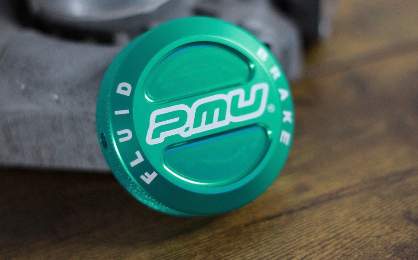 Project Mu Brake Master Cylinder Cap Cover - Green ACC-TC18
