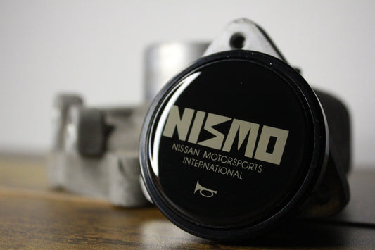 Genuine Nismo Old Logo Horn Button - Black