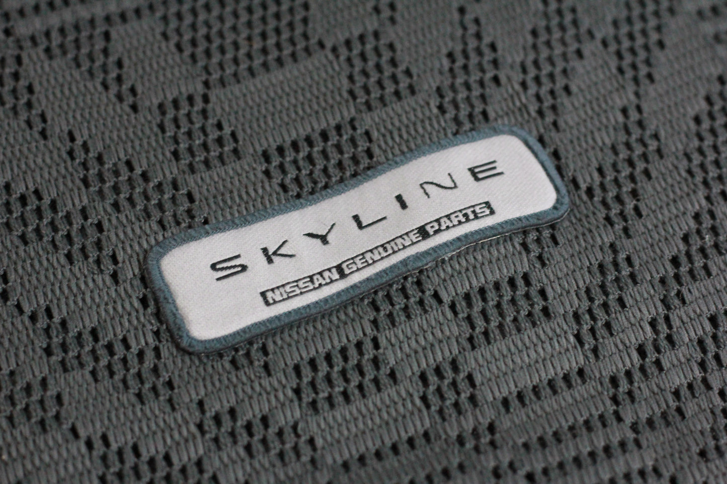 Genuine Option R33 Skyline Half Seat Covers - Lace / Grey