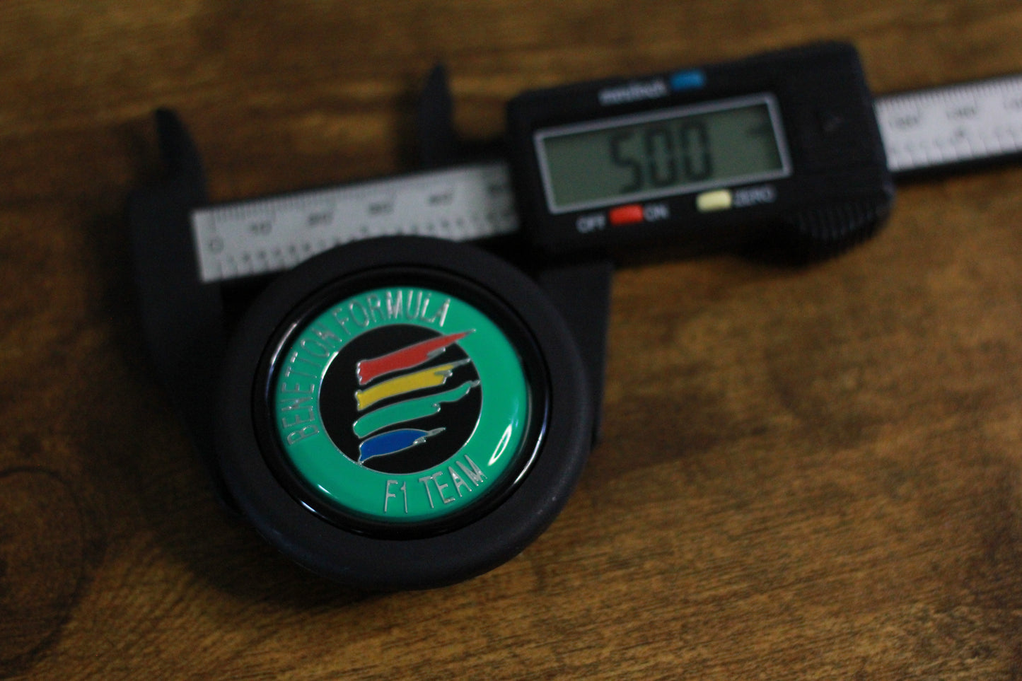 Benetton F1 MOMO Horn Button - Harlequin