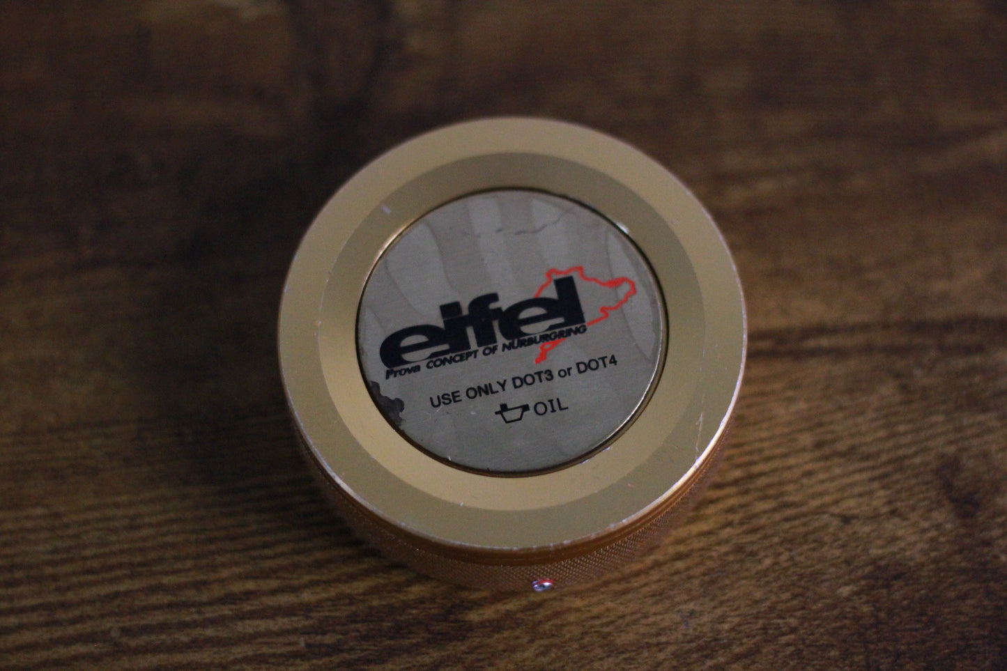 Eifel Prova Concept Nurburgring Brake Master Cap Cover - Gold
