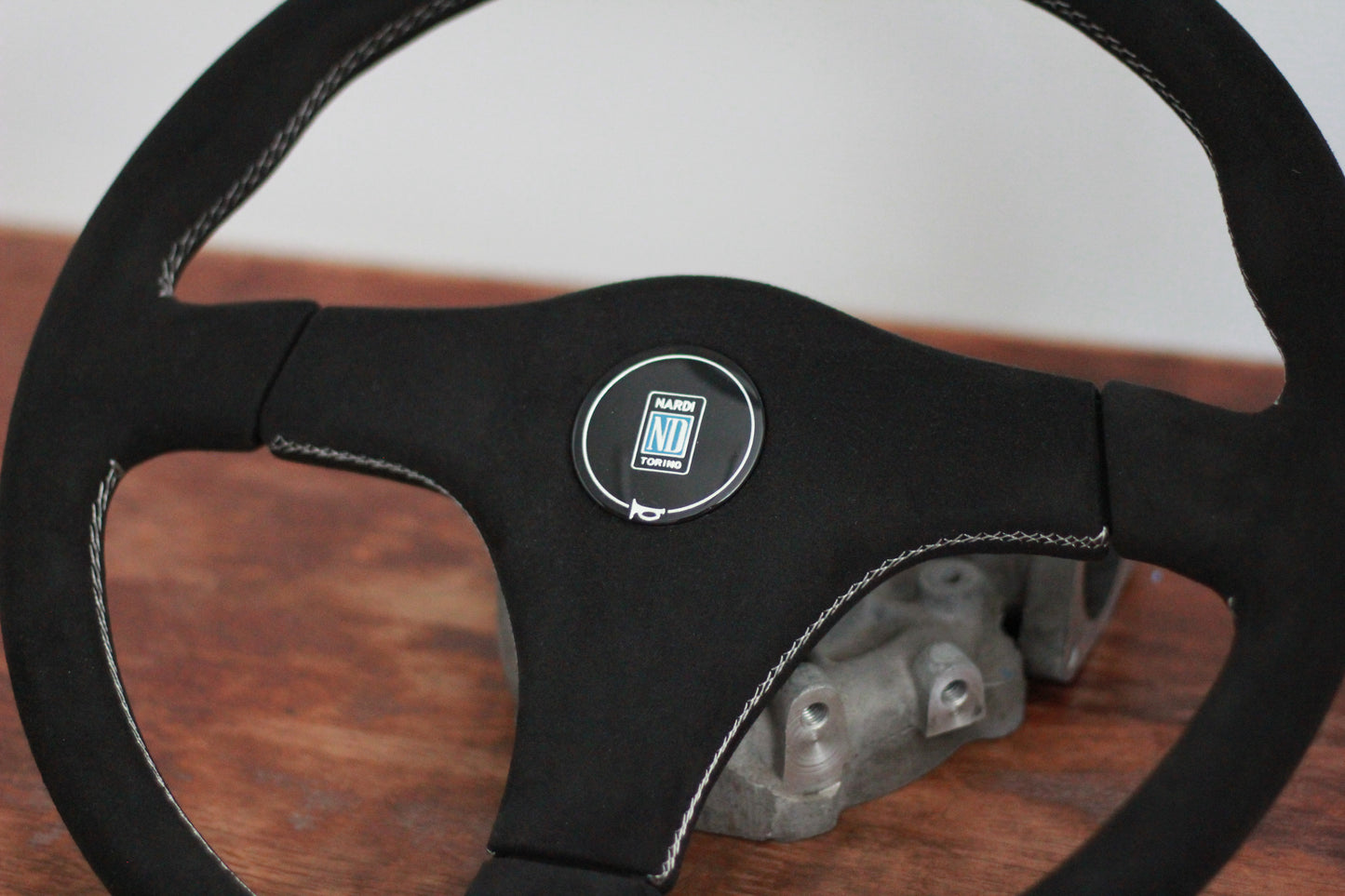 Nardi Gara 3 Leather Steering Wheel - Black