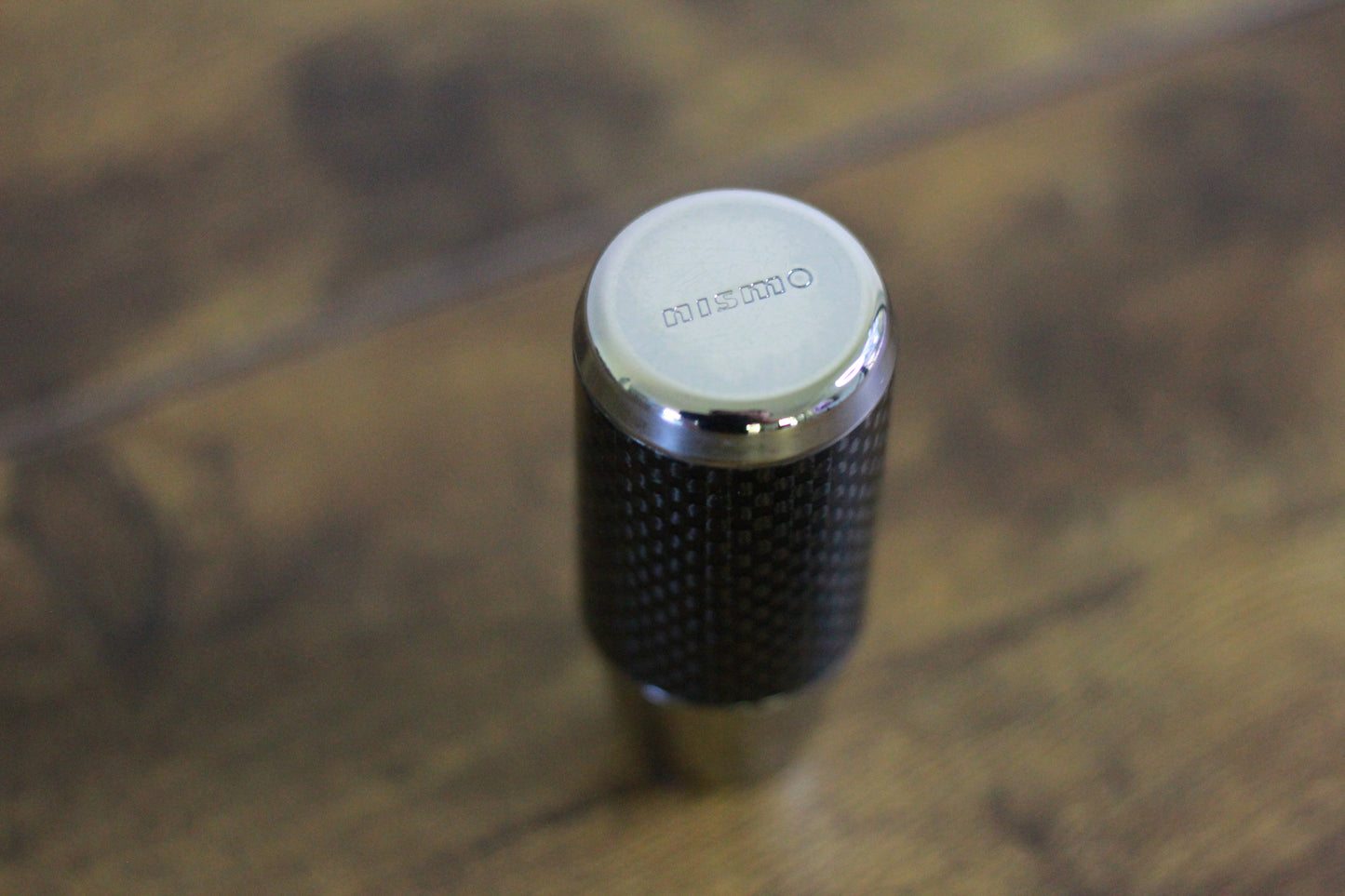 Nismo Mid Logo Shift Knob M10 x 1.25 - Carbon