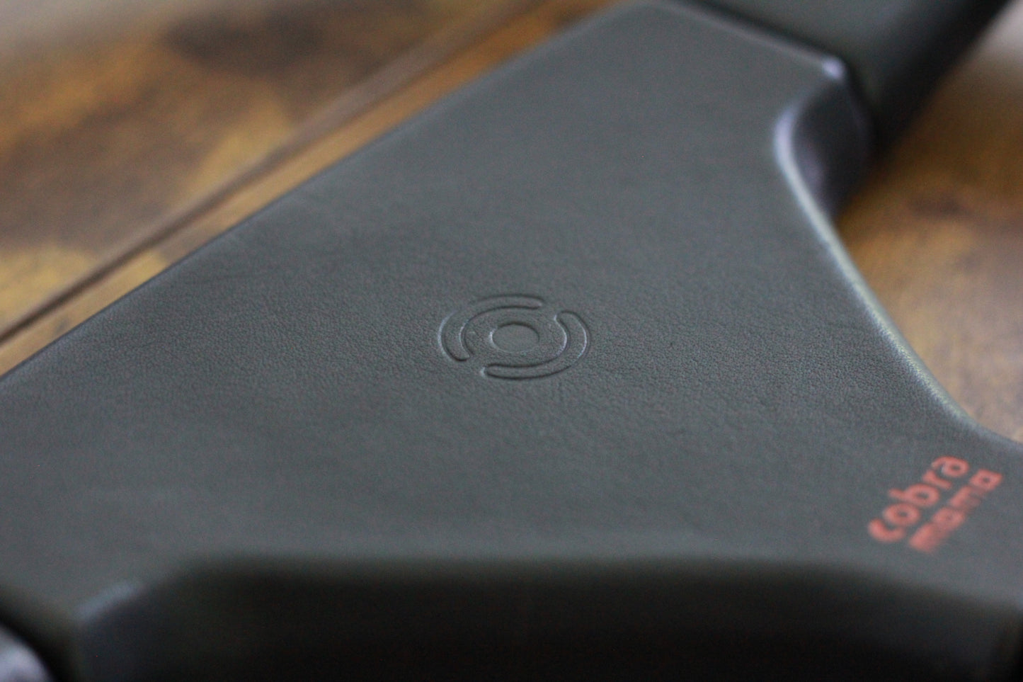 MOMO Cobra 3 Spoke Leather Steering Wheel 360mm - Black