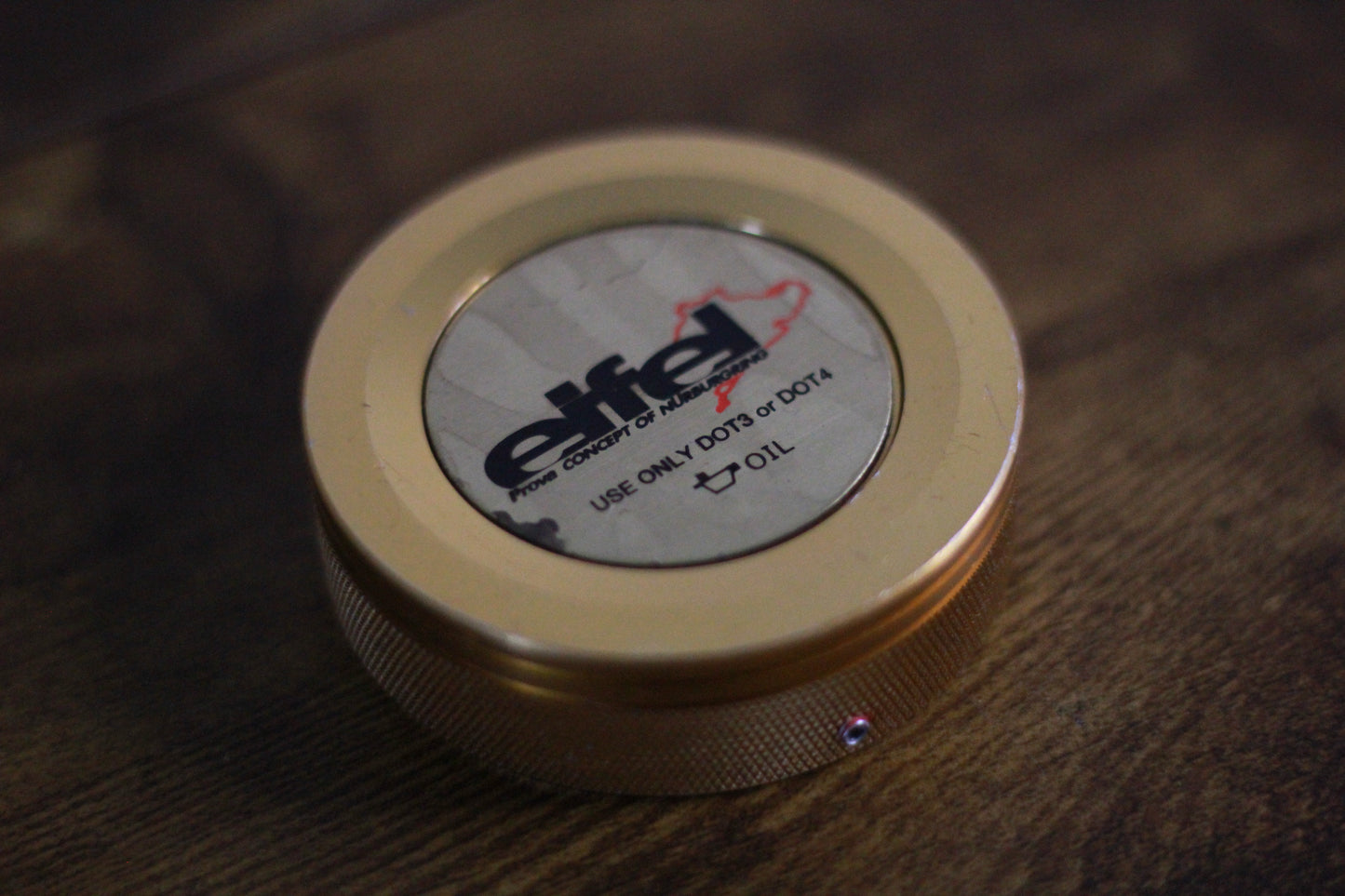 Eifel Prova Concept Nurburgring Brake Master Cap Cover - Gold