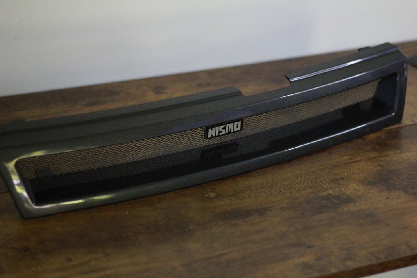 Nismo Old Logo Nissan Skyline R33 ECR33 Series 1 Grille - Grey